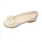 Ballerines parées de nœuds à strass