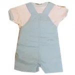 Adorable ensemble salopette à poches et t-shirt pour bébé garçon