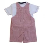 Ensemble salopette et t-shirt pour bébé garçon