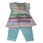 Ensemble deux pièces pour bébé fille
