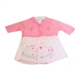 Ensemble robe brodée et veste pour bébé fille