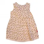 Robe bébé à pois ornée de motif fantaisie
