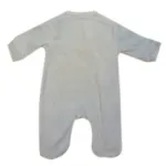 Grenouillère bébé ornée de motif brodé