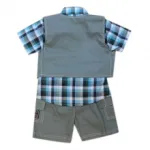 Ensemble bermuda quatre pièces pour bébé garçon
