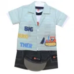 Ensemble chemise quatre pièces pour bébé garçon