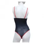 Nuisette body avec liseré rouge