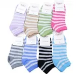 Chaussette à rayures femme
