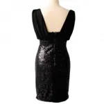 Robe de soirée pailletée très chic