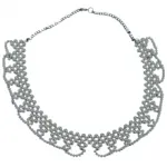 Collier raffiné en perles de culture