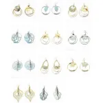 Boucles d’oreilles fantaisies ornées de strass
