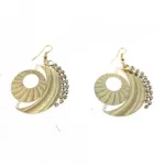 Boucles d’oreilles fantaisies ornées de strass