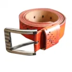 Ceinture perforée en cuir