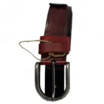 Ceinture en cuir avec boucle ardillon