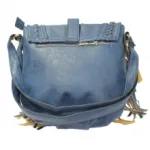 Sac à bandoulière style ethnique à franges