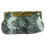 Pochette reptile style vintage