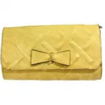 Pochette élégante ornée d'un noeud