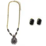 Parure luxe sertie de pierres