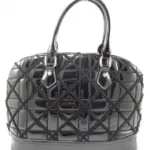 Sac à main double anses avec motif géométrique