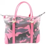 Sac à main imprimé camouflage