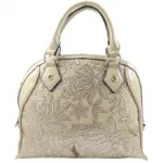 Sac à main très chic imprimé fleuri