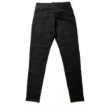 Pantalon avec poches ornées de strass et zip