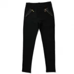 Pantalon slim incrusté de strass