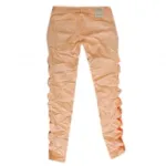 Pantalon rose orange paré de nœuds côtés