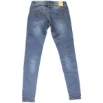 Joli Jeans slim délavé avec braguette boutonnnée