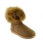 Bottines de neige bordées de fausse fourrure