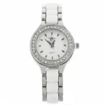 Montre bijou sertie de strass pour femme