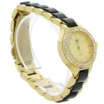 Montre bijou sertie de strass pour femme