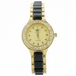 Montre bijou sertie de strass pour femme
