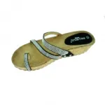 Sandales noires serties de strass