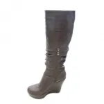 Bottes compensées avec franges