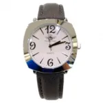 Montre-bracelet femme avec mouvement quartz et candran en acier