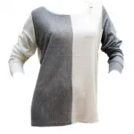 Pull splendide en deux tons