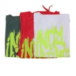 T-shirt à franges avec manches chauve-souris