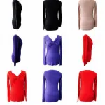 Pull chic avec épaules cloutées