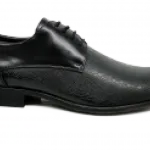 Chaussures de ville reptile avec bout allongé