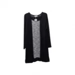 Pull grande taille femme avec doublure et empiècement en voile