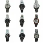 Lot de 50 jolies montres métal