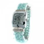 Montre femme bracelet en perles