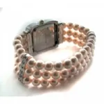 Montre femme bracelet en perles