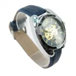 Montre bracelet automatique avec cadran transparent