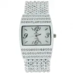 Montre bijou parée de strass