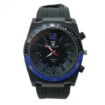 Montre en vogue avec lunette graduée