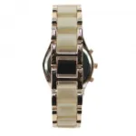 Montre bijou dorée avec trois compteurs