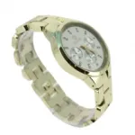 Montre métal doré avec trois compteurs