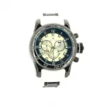 Montre en metal pour homme avec chronographes