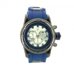 Montre en metal pour homme avec chronographes